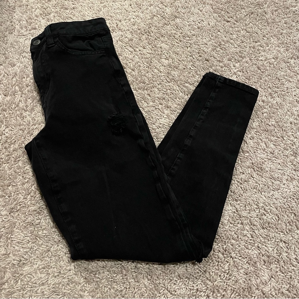 American eagle 360 stretch jeggings size 4 inseam 27”